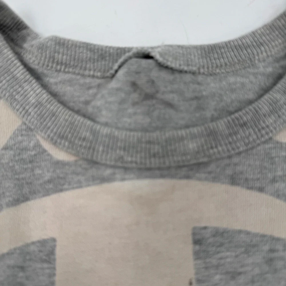 Champion Mens All Over Print T Shirt Crew Neck Short Sleeve Gray Small - Picture 5 of 8
